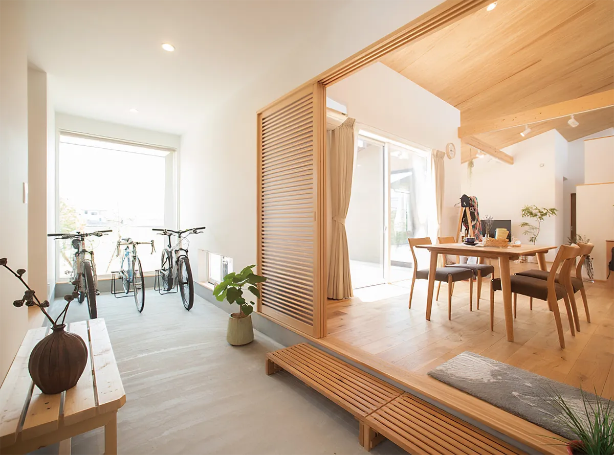 空気の澄み方と、暮らしの整い方。